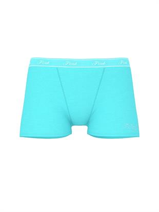 Mikro Logolu Yüksek Bel Boyshort Külot