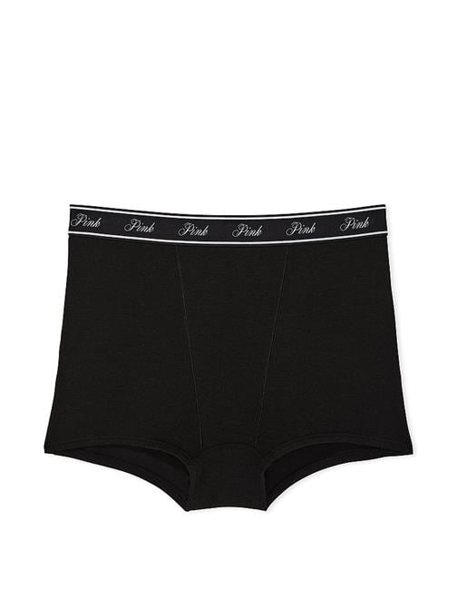 Mikro Logolu Yüksek Bel Boyshort Külot