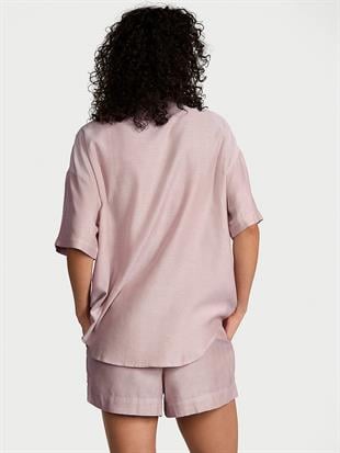 Modal Pamuklu Şortlu Pijama Takımı