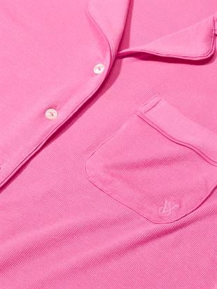 Nervürlü Modal Uzun Pijama Takımı