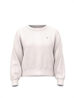 Obsessed Yuvarlak Yaka Crop Sweatshirt