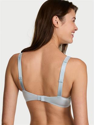 Ombré Çizgili Işıltılı Askılı Push-Up Sütyen