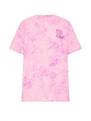 Oversize Kısa Kollu Kampüs Tişört