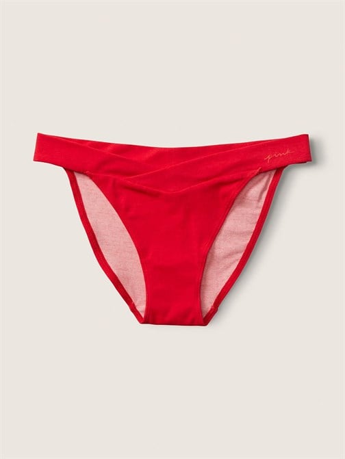 Pamuklu Çapraz Detaylı Bikini Külot