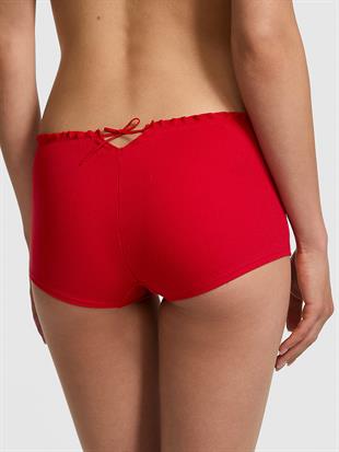 Pamuklu Arkadan Bağlamalı Boyshort Külot