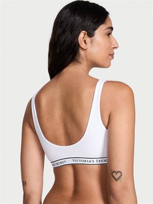 Pamuklu Balensiz Scoop Bralet