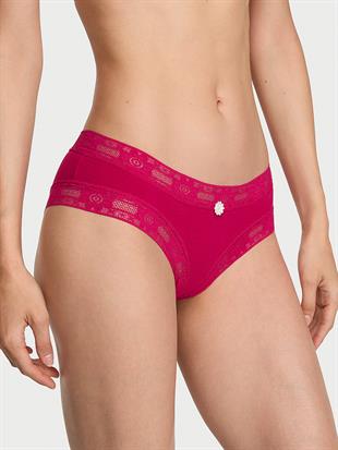 Pamuklu Dantel Detaylı Cheeky Külot