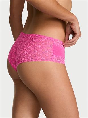 Pamuklu Dantel Detaylı Cheeky Külot