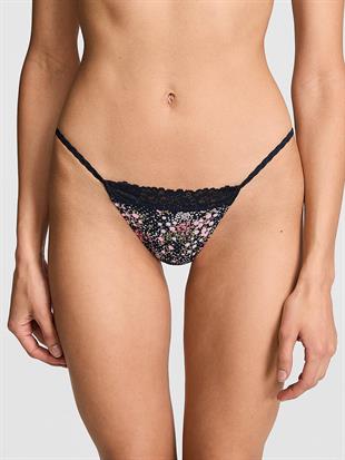 Pamuklu Dantel Kenarlı Bikini Külot