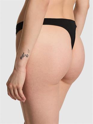 Pamuklu Derin Bacak Kesim Tanga