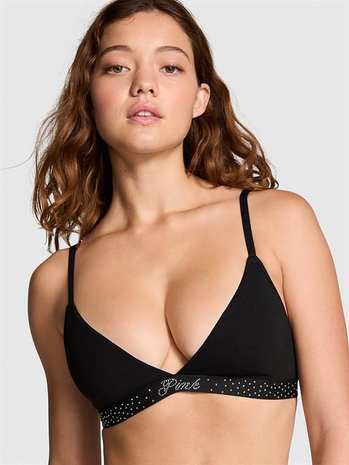 Pamuklu Taşlı Üçgen Bralet