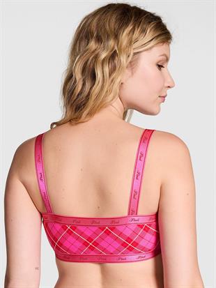 Pamuklu Logolu Düz Yaka Bralet