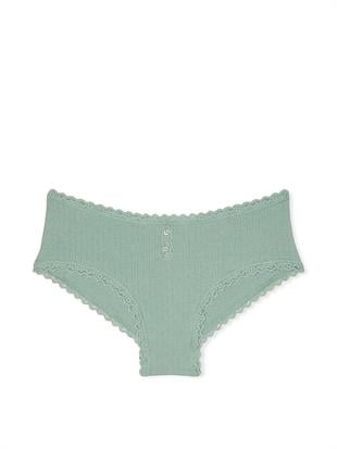 Pamuklu Pointelle Dantelli Cheeky Külot
