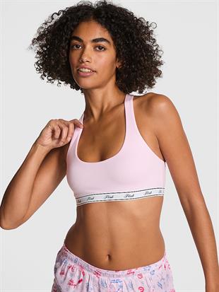Pamuklu Racerback Logolu Bralet
