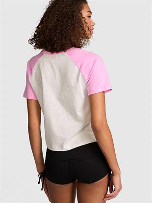 Pamuklu Raglan Pijama Üstü
