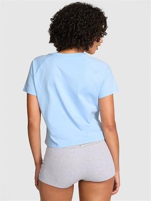 Pamuklu Raglan Pijama Üstü