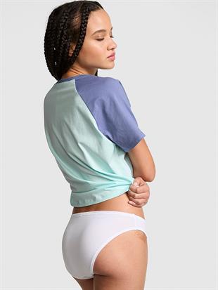 Pamuklu Raglan Pijama Üstü