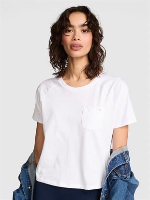 Pamuklu Raglan Pijama Üstü