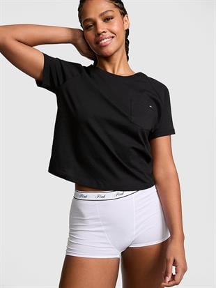 Pamuklu Raglan Pijama Üstü