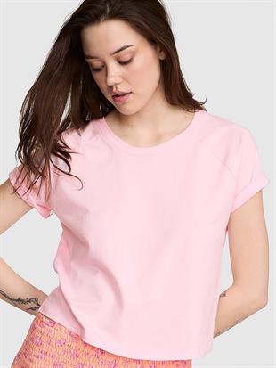 Pamuklu Raglan Pijama Üstü