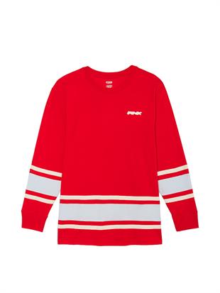 Pamuklu Uzun Kollu Hokey Tişörtü