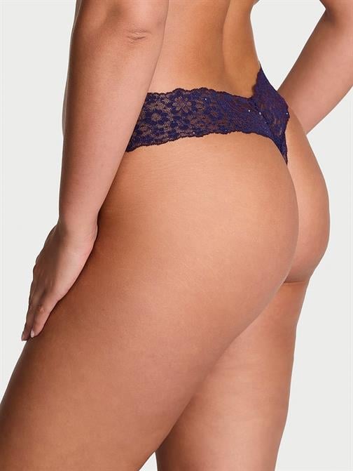 Payetli Posey Dantelli Tanga