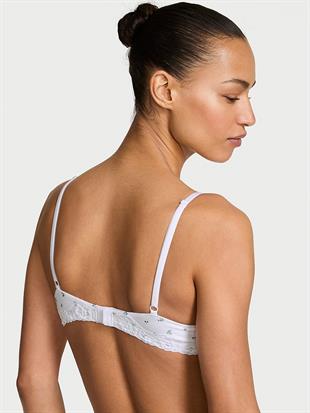 Perfect Shape Pamuklu Dantelli Push-Up Sütyen