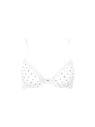 Perfect Shape Pamuklu Dantelli Push-Up Sütyen