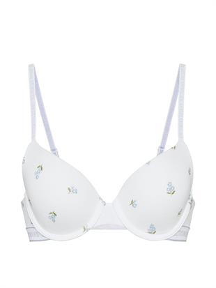 Perfect Shape Pamuklu İşlemeli Push-Up Sütyen