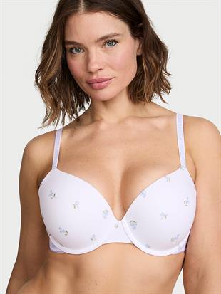 Perfect Shape Pamuklu İşlemeli Push-Up Sütyen