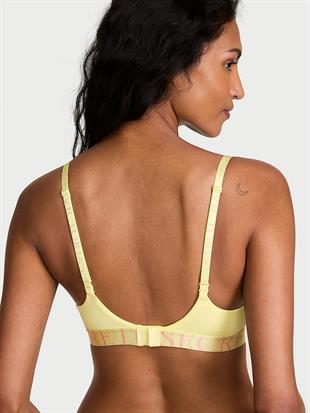 Perfect Shape Pamuklu Logo Detaylı Push-Up Sütyen