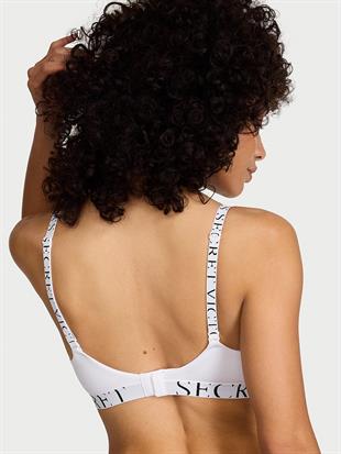 Perfect Shape Pamuklu Logo Detaylı Push-Up Sütyen