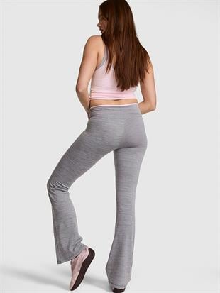 PINK Relay™ Çapraz Bel Bantlı İspanyol Paça Tayt