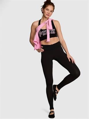 PINK Relay™ Çapraz Bel Bantlı Tayt