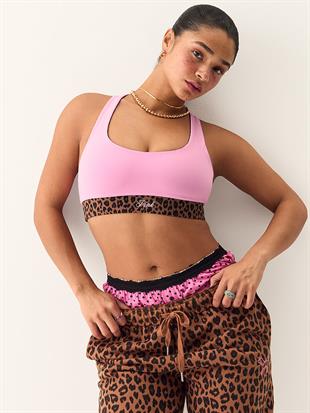 PINK Relay™ Çift Taraflı Sporcu Sütyeni