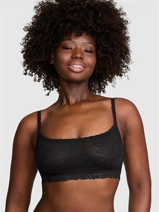 PINK Wink™ Desteksiz Yuvarlak Yaka Bralet