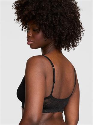 PINK Wink™ Desteksiz Yuvarlak Yaka Bralet