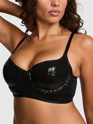 PINK Wink™ Hafif Dolgu Destekli Dekolteli Büstiyer Bralet