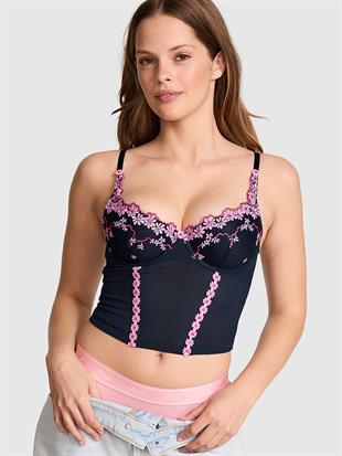 PINK Wink™ Hafif Dolgu Destekli Yuvarlak Yaka Büstiyer