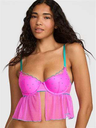 PINK Wink™ Hafif Dolgu Destekli Yuvarlak Yaka Büstiyer