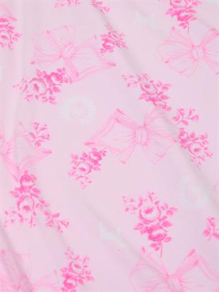 PINK x LoveShackFancy Modal Midi Elbise