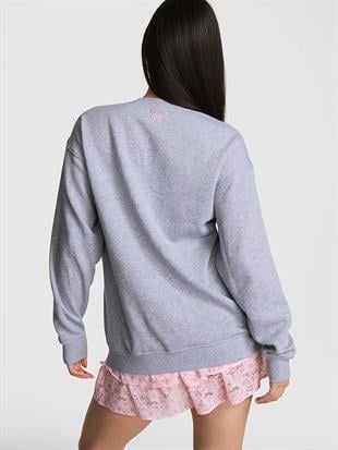 PINK x LoveShackFancy Oversize Sweatshirt