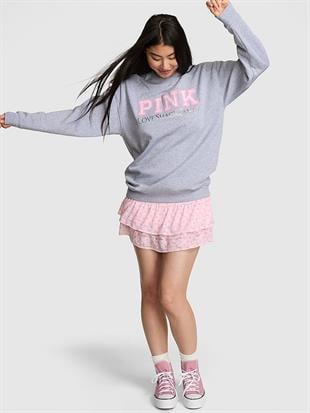 PINK x LoveShackFancy Oversize Sweatshirt
