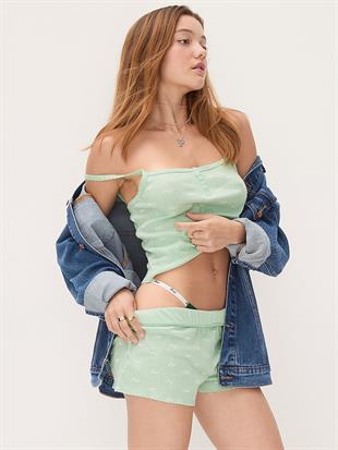 Pointelle Boxer Şort