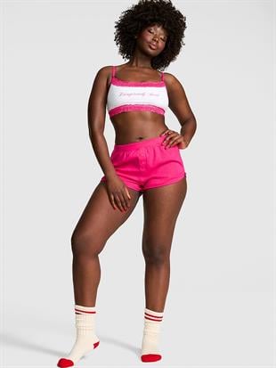 Pointelle Fiyonklu Boxer Şort
