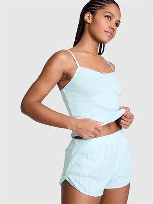 Pointelle Fiyonklu Boxer Şort