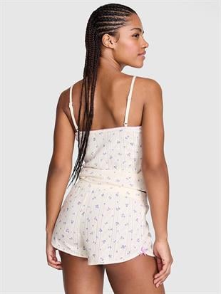 Pointelle Fiyonklu Boxer Şort