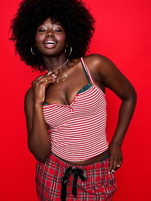 Pointelle Henley Atlet