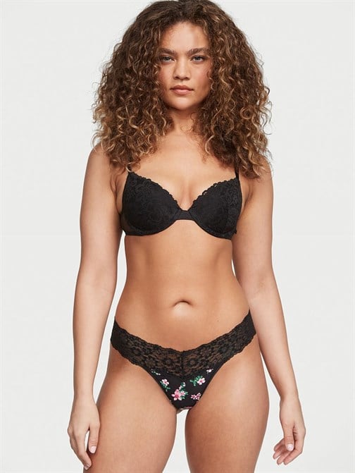 Posey Beli Dantelli Pamuklu Tanga