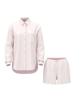 Pötikareli Kısa Pijama Takımı